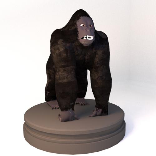 Gorilla Model+Rig