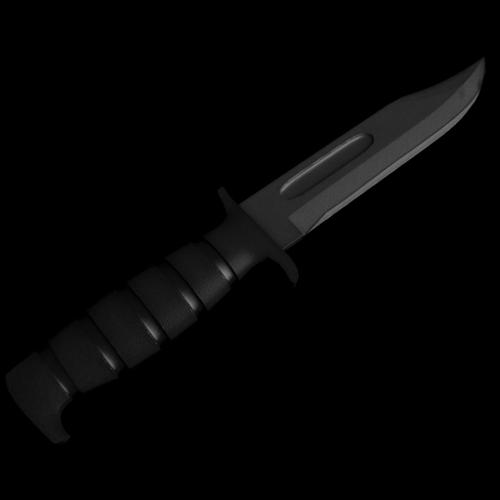 Combat Knife [Low-Poly]