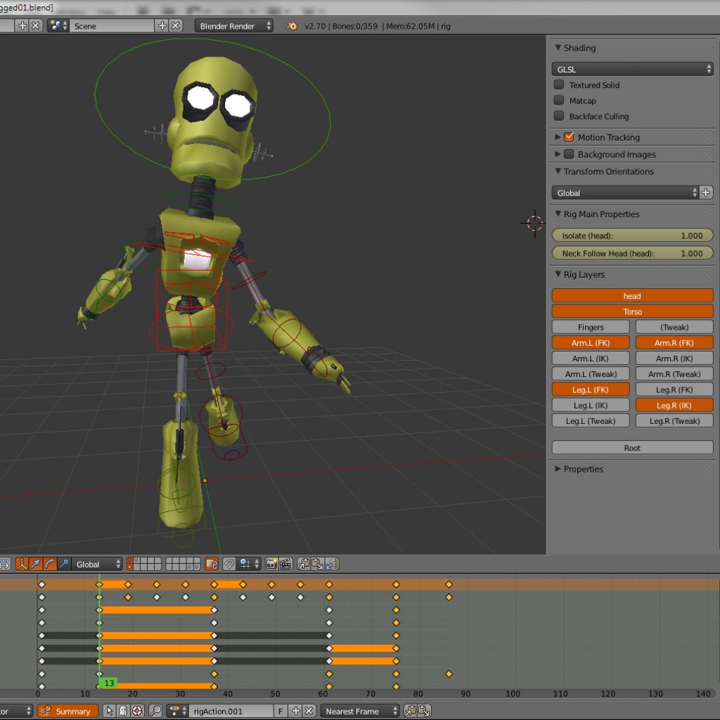 ris robot rigged