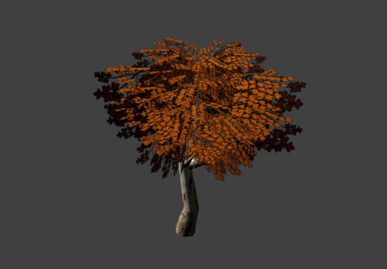 Low poly tree
