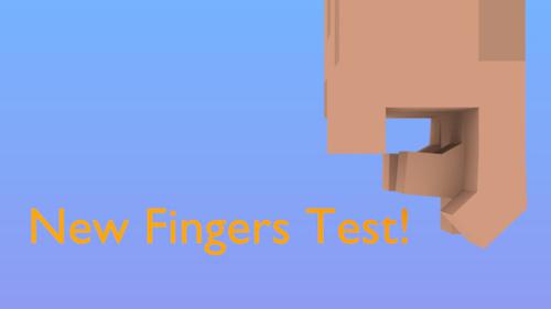 3 Pixel Fingers!
