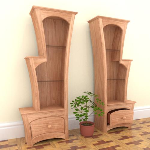 Stepped Bookcase