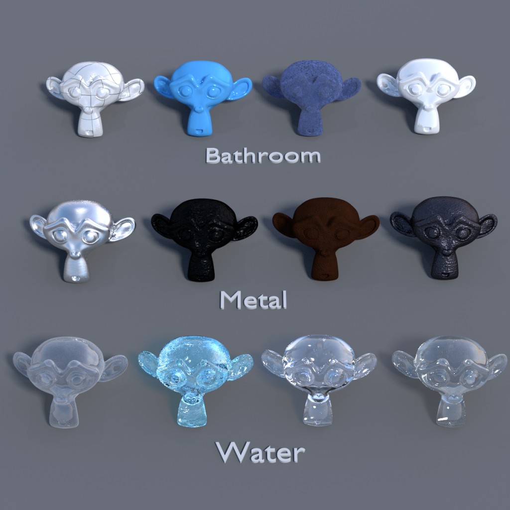 Materials set 02 - Cycles