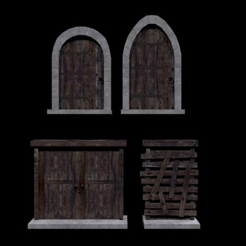 Medieval Modular Design: Doors
