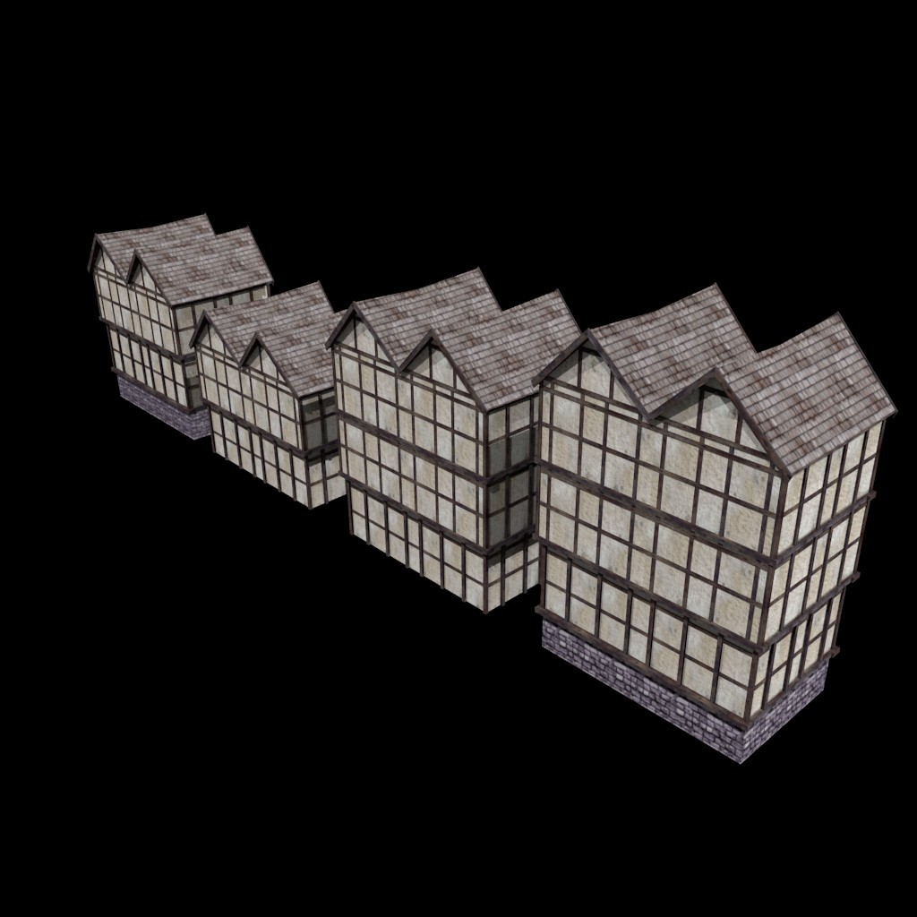 Medieval Modular Design: Buildings 1