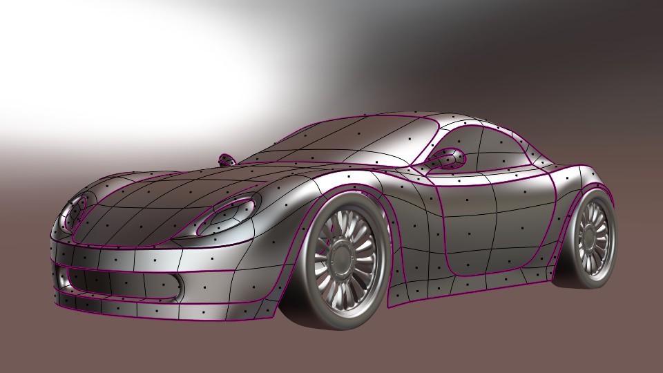 Sports car base