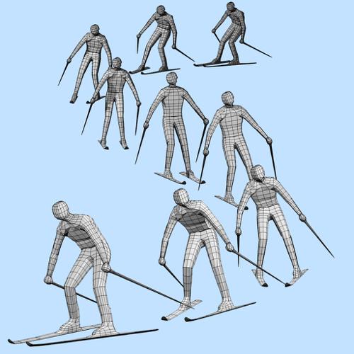 Alpine skiing (beginner)
