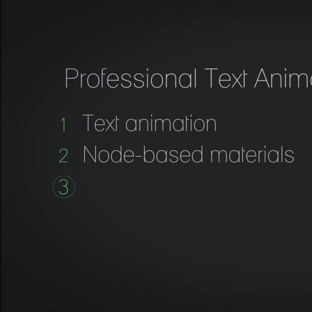 Professional Text Animations
