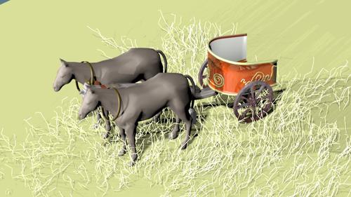 Horse and chariot