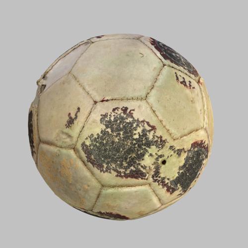 old used ball
