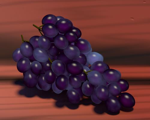 Purple Grapes for Cycles