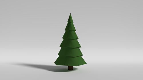 Pine Tree (low poly)