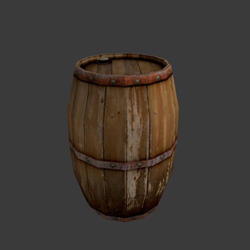 wooden Barrel