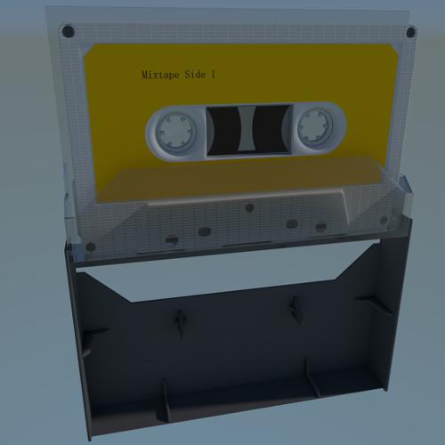 Cassette Tape In Case