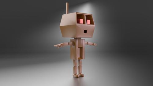 Very Simple Cartoon Robot