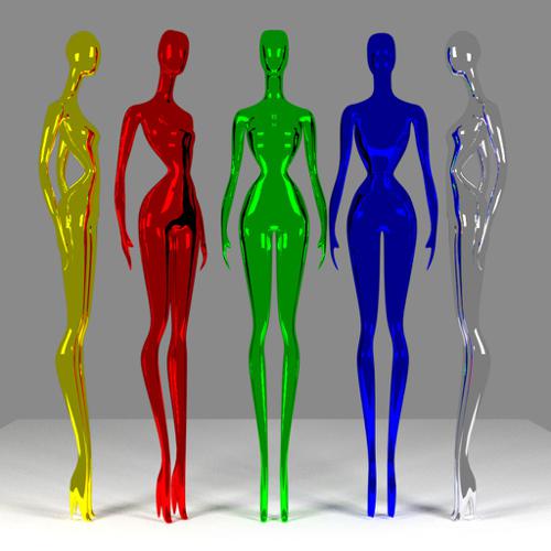 alien woman