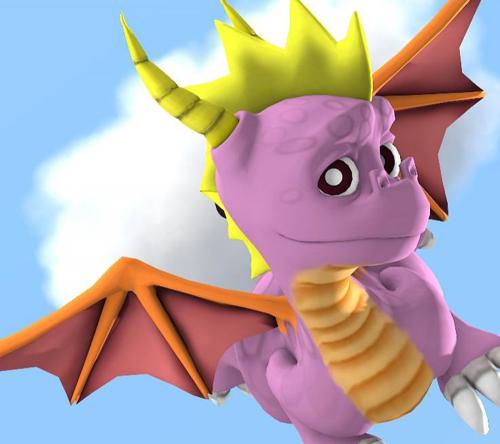 Spyro the Dragon.