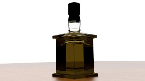 Old Jack Daniels Bottle