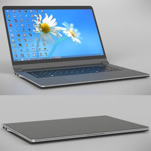 Slim design notebook