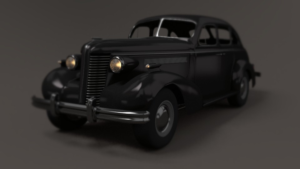 Buick 1937 4-Door Straight 8