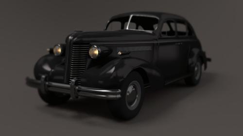 Buick 1937 4-Door Straight 8