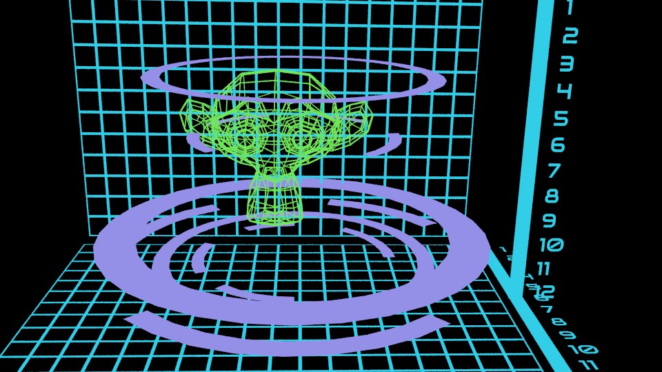 Sci Fi Holographic Scanner, Fully Animated