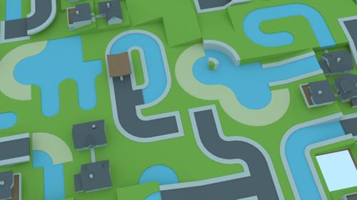 Tile Based Procedural Landscape/Cityscape Generator