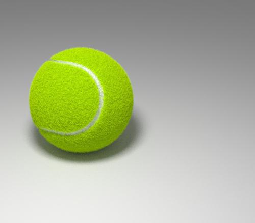 tennis ball in cycles