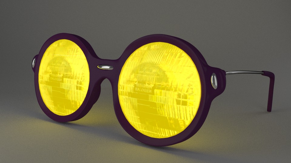 Bright glasses