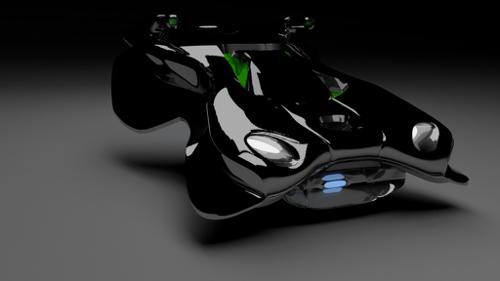 Space Fighter "Butterfly"