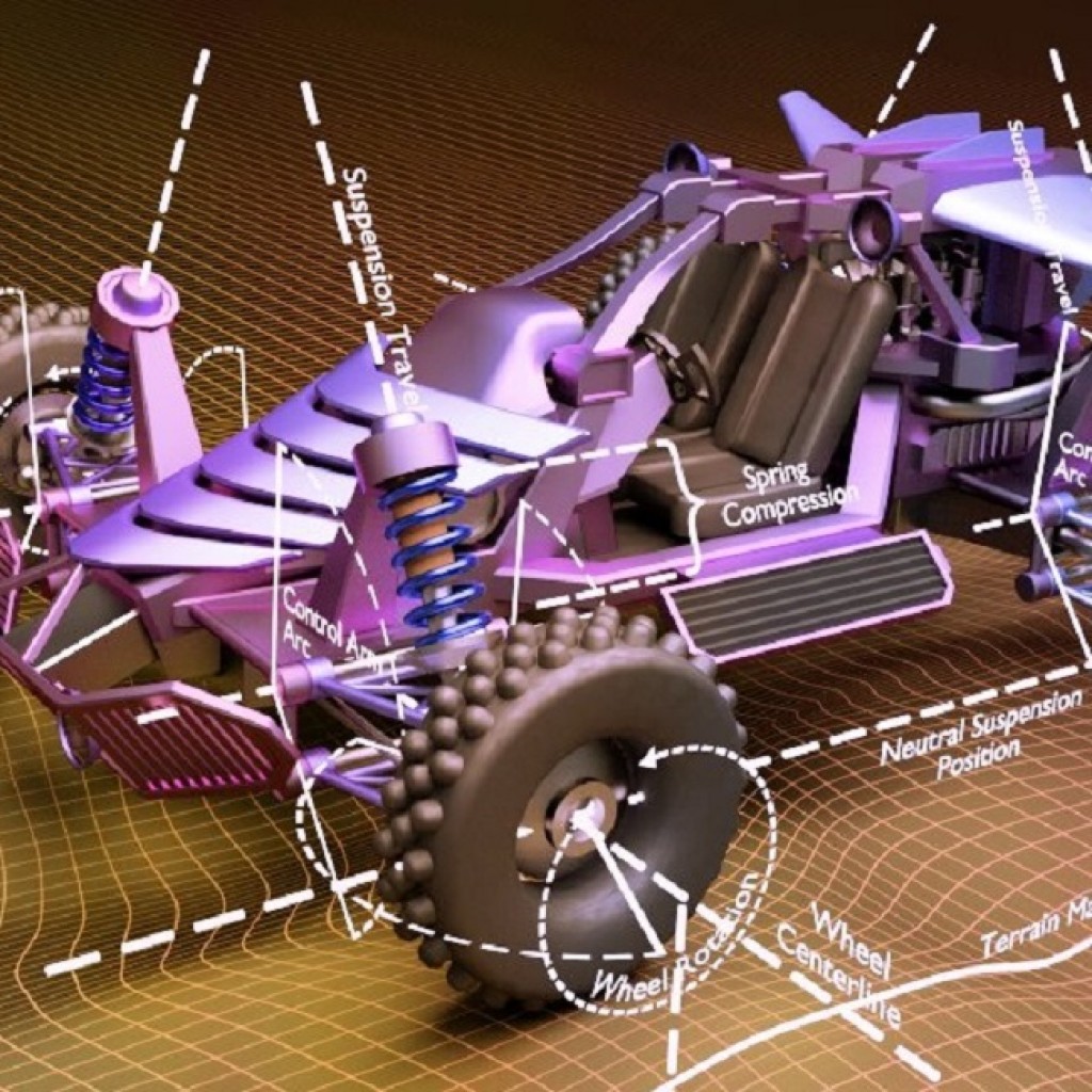 BlendRover (Rigged)