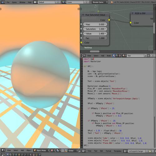 Vertex Color Changer Node