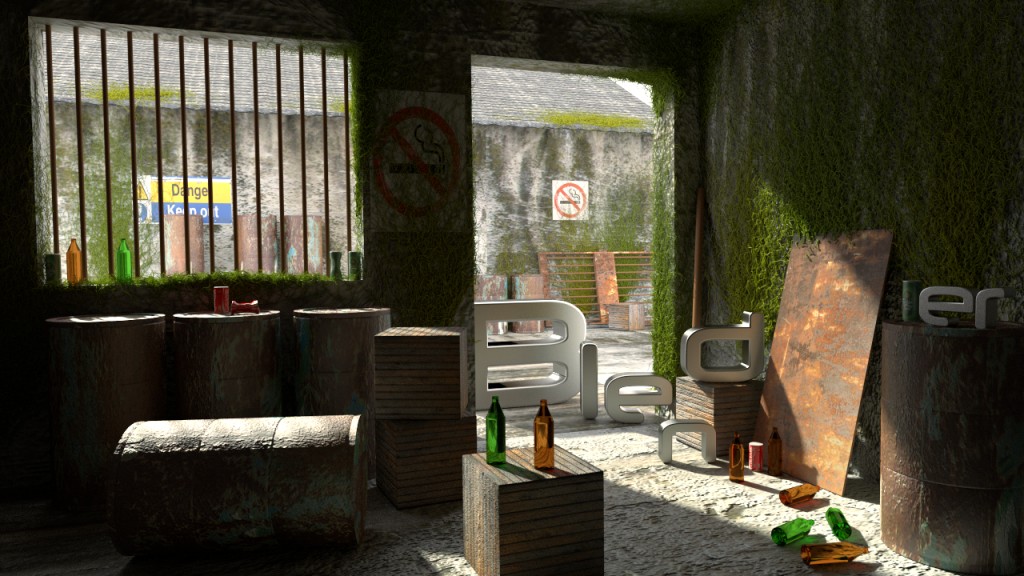 blender scene