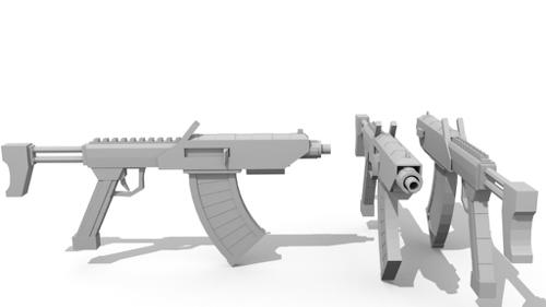 The Jackal (untextured) - Rigged!