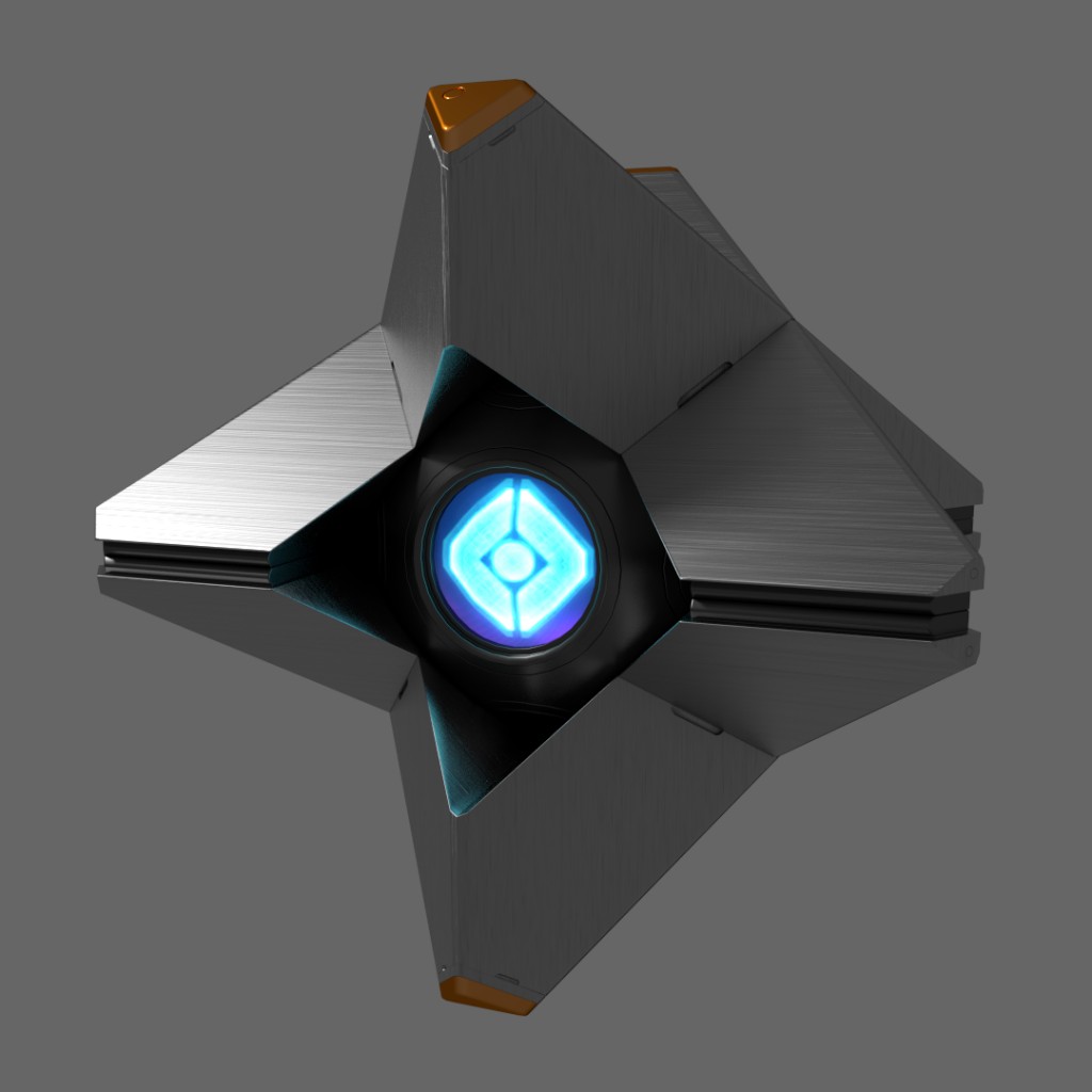 Textured Ghost from Destiny (Original model made by: Blender-Man)