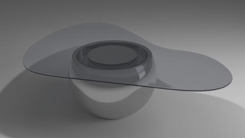 Livingroom Glass table
