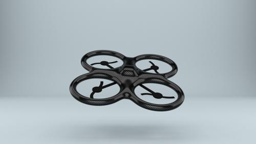 Quadrocopter (High-Poly & Low-Poly Gaming-Ready)