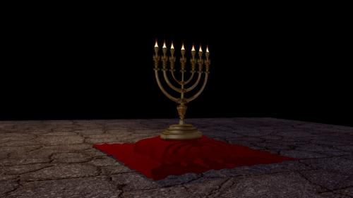The candlestick lamps