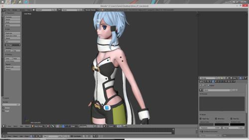Sinon - Sword art Online (Anime Character)