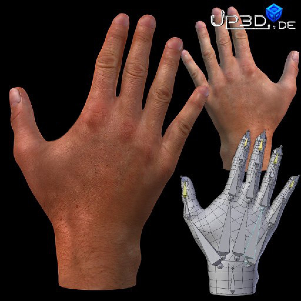 Simple Hand Rig