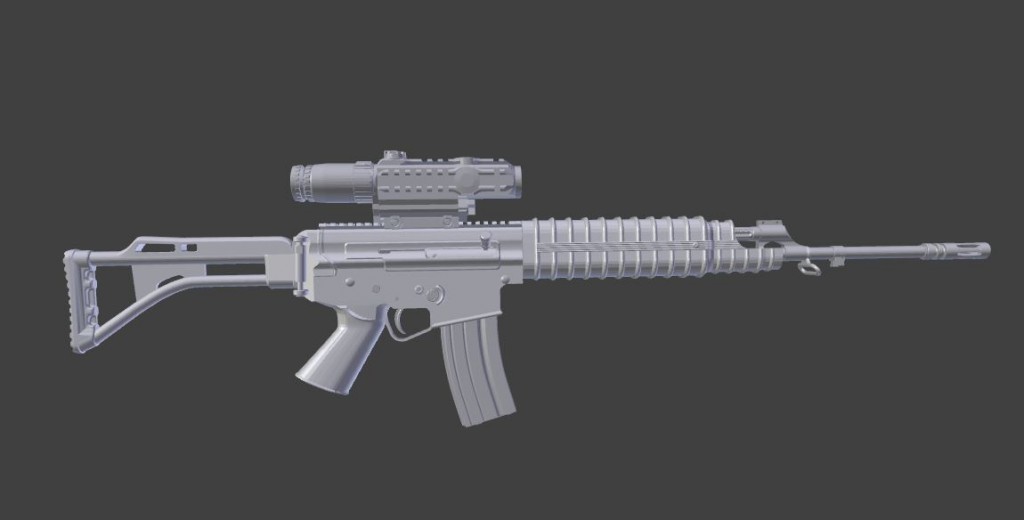 Pindad SS2-V4 by 111b07th