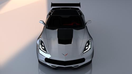 Custom Corvette Stingray Stock Car