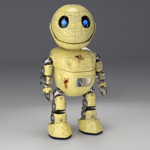 Friendy Robot, Mesh only