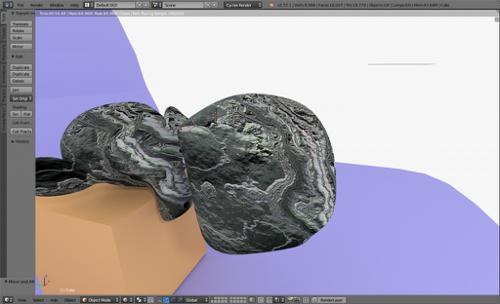 Procedural stone texture