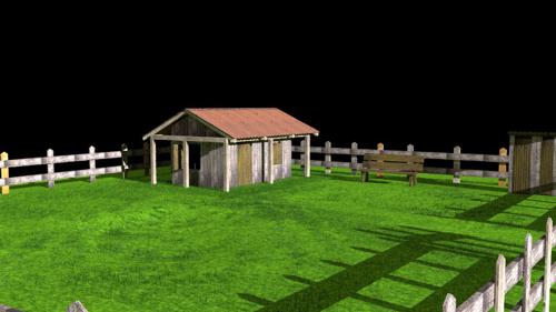 outside animation scene