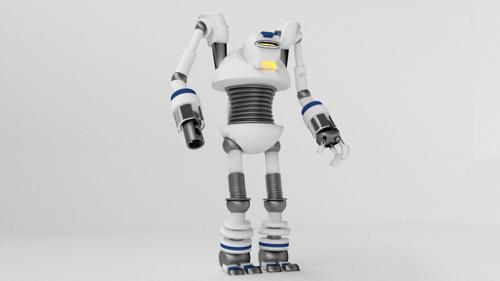 Rigged Robot