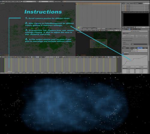 Stars & Galaxy Scenes