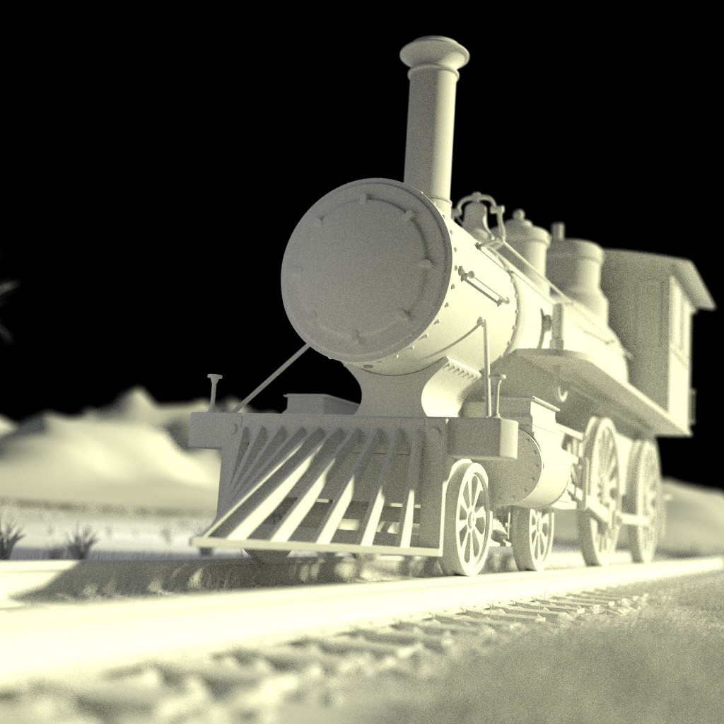 Steam Train - Mesh Only