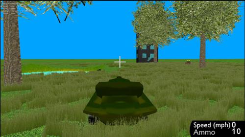 Tank/FPS BGE Game