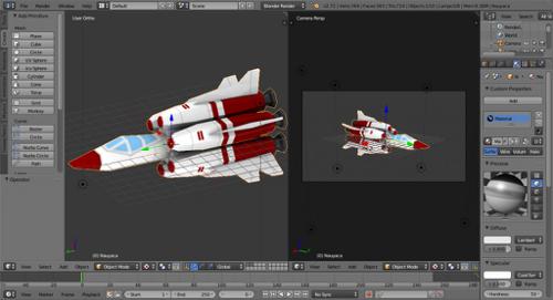 "Nauyaca" fighter spaceship